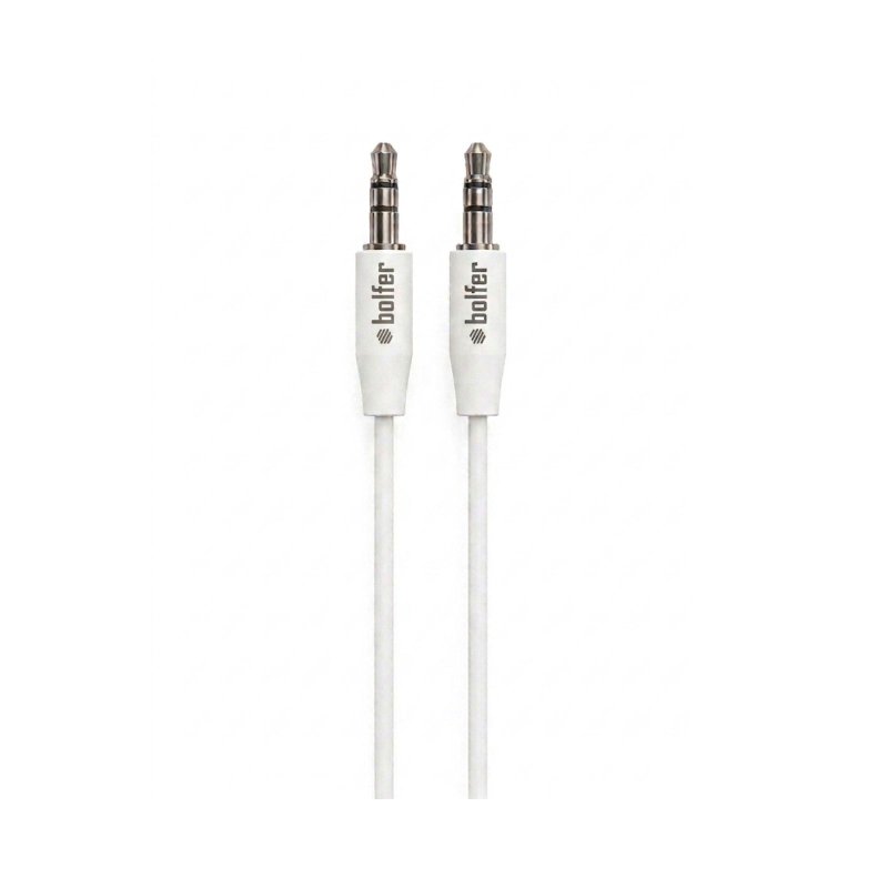Bolfer AUX02 Aux Streo Kablo 3.5 AUX Audio Kablo Ses Aktarma Kablosu 120 cm