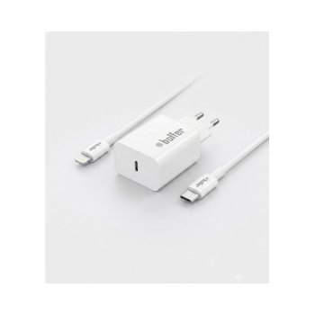 Bolfer PD103 20W PD Hızlı Şarj Cihazı Type-C'den Lightning'e Kablo