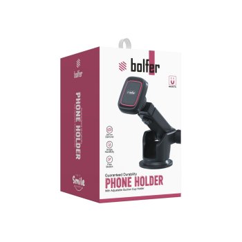 Bolfer 7TT-10 Manyetik Vakumlu Telefon Tutucu